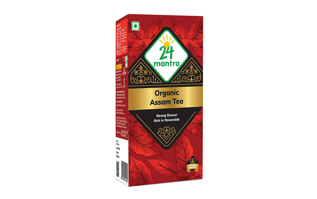 24 Mantra Organic Assam Tea    Box  100 grams